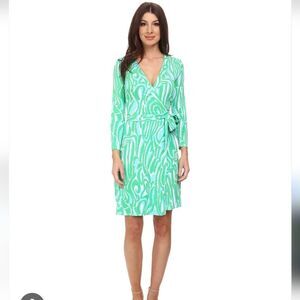 Lilly Pulitzer Nwt Meridan Wrap Dress
